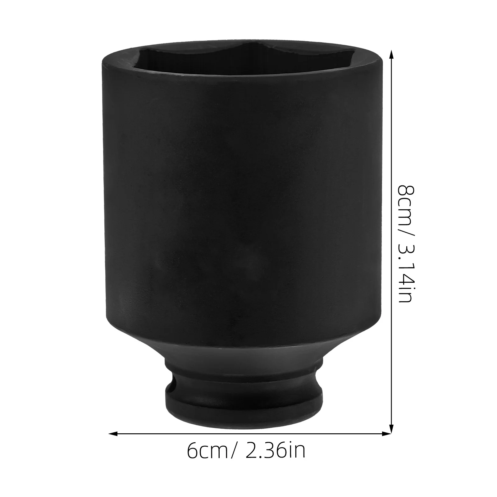 1/2 محرك تأثير المقبس مجموعة عميق المقبس أداة مفتاح الربط للحفر الكهربائي عزم دوران عالي مساحة ضيقة قوي خفيفة الوزن اليد المدمجة