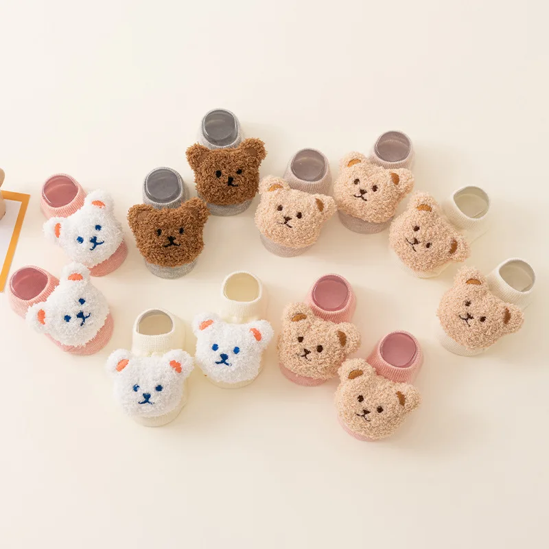 

0-3Y Baby Socks Newborn Girls Boys Thin Breathable Short Tube Anti Slip Toddler Floor Socks Summer Newborn Accessories