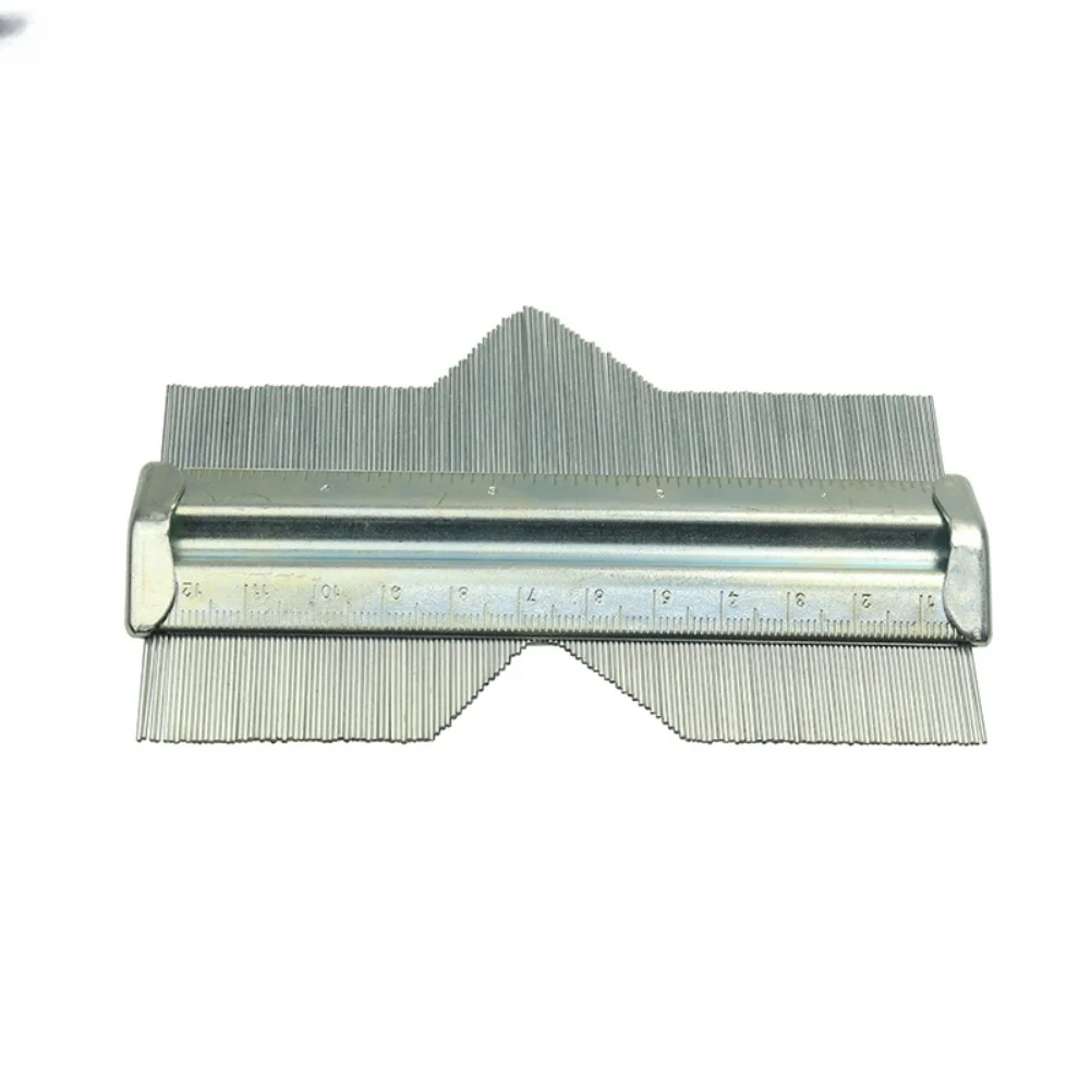 

Дубликатор формы 5/6 дюймов, контурный калибр, металлический инструмент для точного измерения профиля в деревообработке, автомобильном корпусе и металле