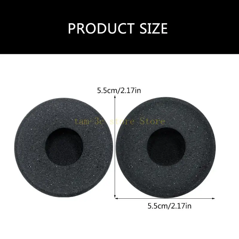 Miękkie i elastyczne nauszniki do słuchawek GN2000 BIZ 2300 nauszniki ciesz się wyraźną jakością dźwięku nauszniki D0UA