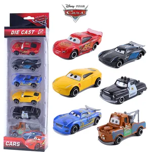 Disney Pixar Dietcast Metal Car Model Model Set, Lightning McQueen, Jackson Storm, Mack Truck Onkel, Kinderspielzeuggeschenk, 1:55, 3 PCs, 6 PCs, 7PCS 10 Hauptverkäufe Old Toy Truck - №5