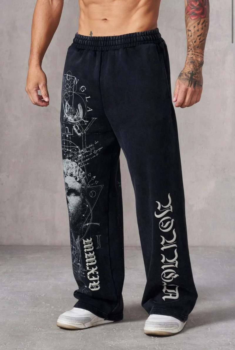 Pantalon à jambes larges impri - Crossfit Event avis et prix