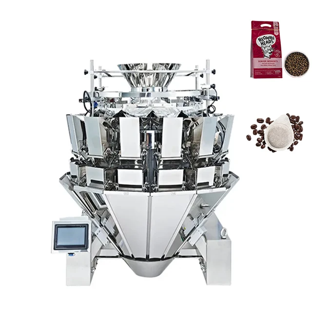 For14 Head Multihead Weigher Automatic Weighing And Filling Grains Product Packaging Machine