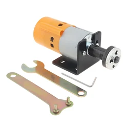 775 DC Motor Micro Motor DIY Electric Polishing Tool Accessory for Small Household Tools with M10 Connecting Rod Flange Nuts