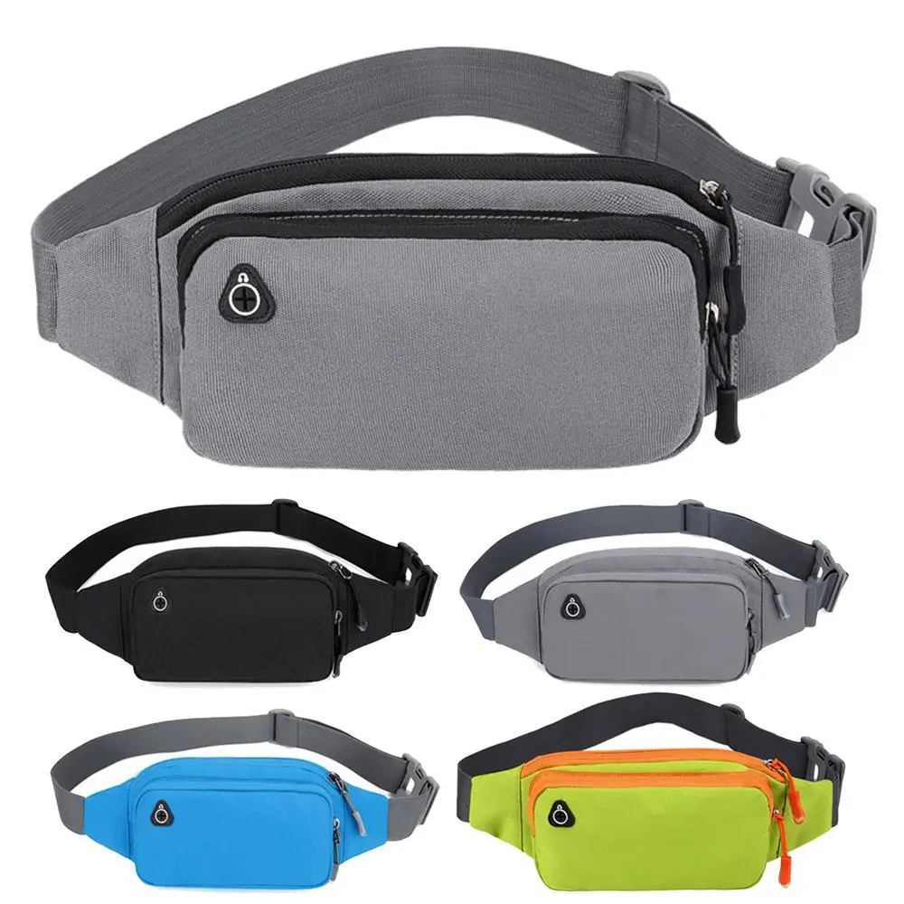 Adjustable Waterproof Waist Pack Fashion Sport Belt Bags for Outdoors Running Hiking Walking Travel Cycling