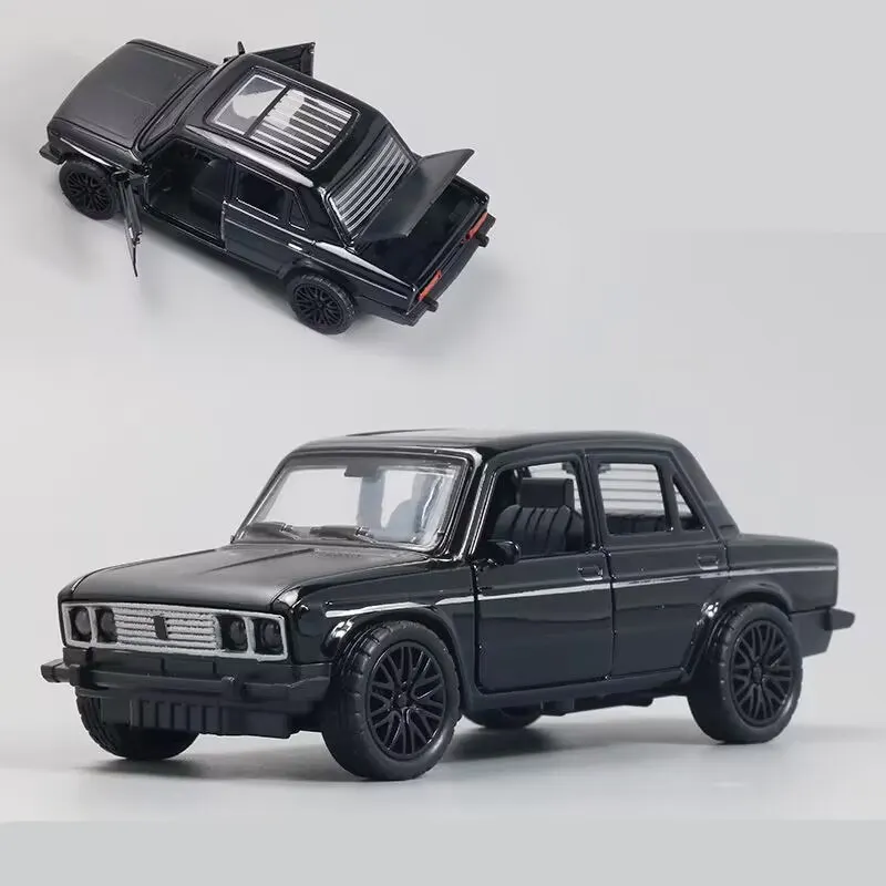 1:36 LADA NIVA Classic Car Alloy Car Diecasts & Toy Vehicles Metal Retro Car Model High Simulation Collection Toy Gift