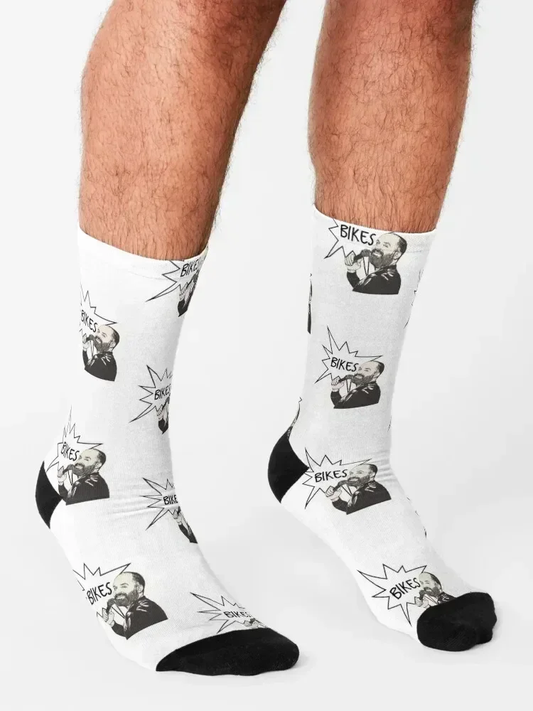 Bikes - Tom Segura Socks Running Climbing anti-slip hiking Socks For Man Women's