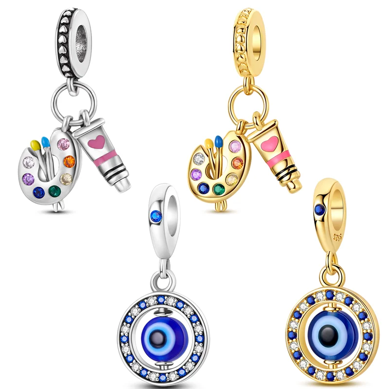 Silver Traveling Passport Love Charms Beads Fit Original Bracelet Bag Keychain Earring Charm Bead Pendant Diy Women Jewelry Gift