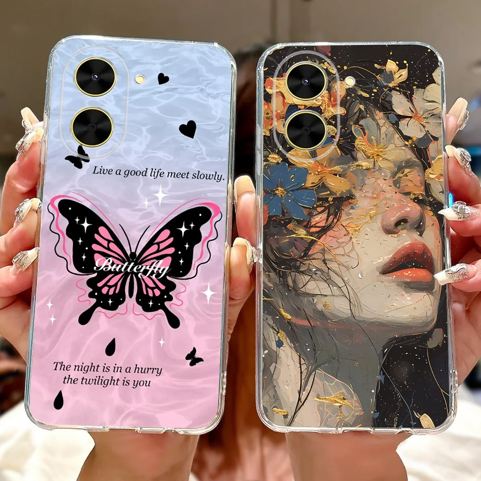 For Xiaomi Redmi A5 4G Case PocoC71 Cool Fashion Painted Cover Soft Slim Silicone Case For Xiaomi Poco C71 RedmiA5 NFC 4G Fundas