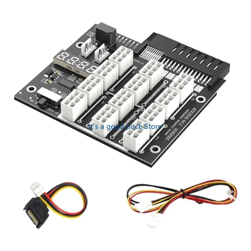  2200W Servers PSUs To 6Pin GPU Power Board for Continuous Heavy Duty Operation