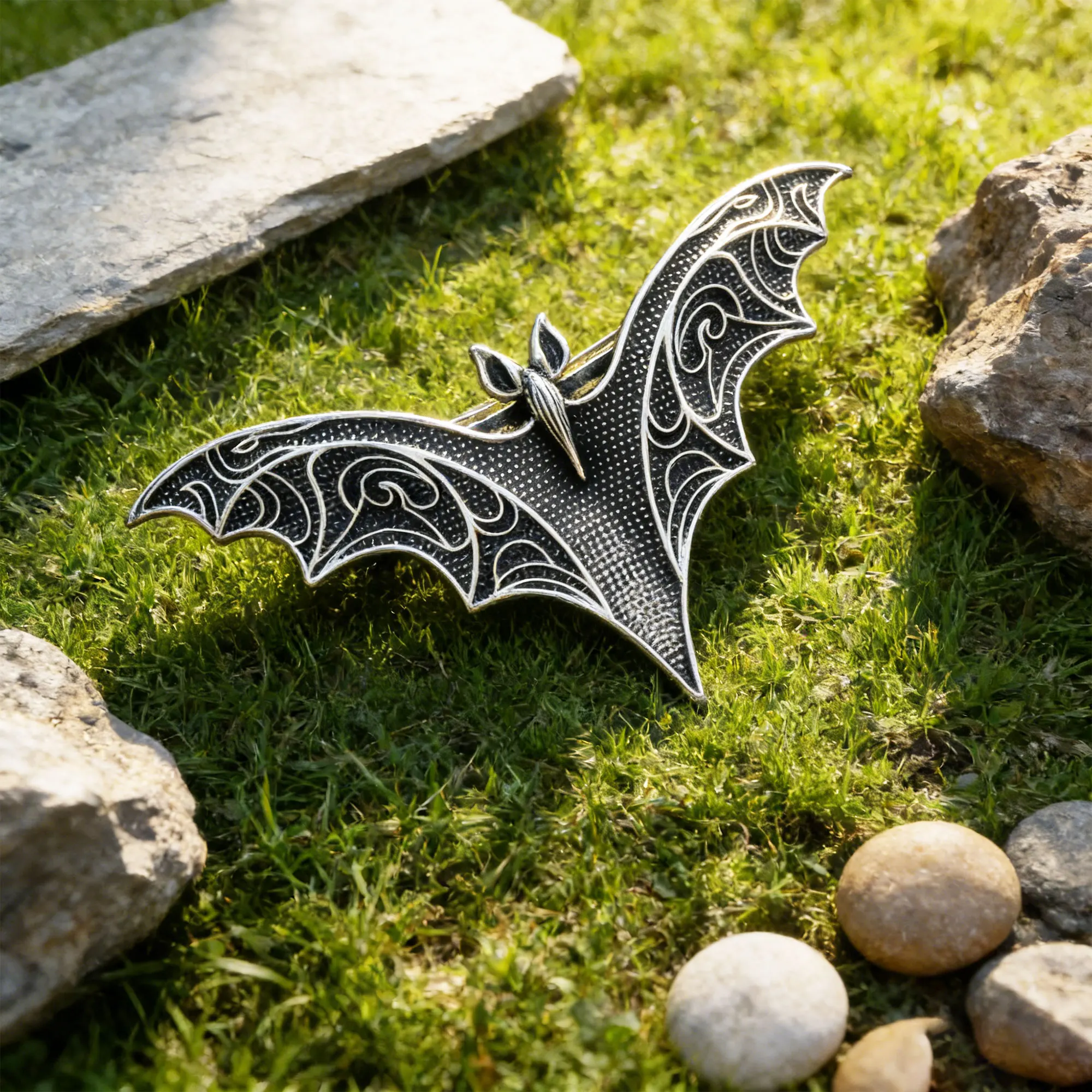 Retro Gothic Bat Hairpin Headwear, Fashionable, Personalized, Trendyy, Niche, Versatile Accessories, Party Accessories, Valentine's Day, Mother's Day, Birthday Gifts
