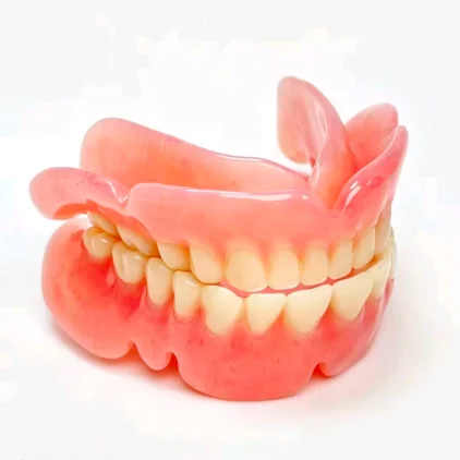 Elderly Full Mouth Temporary Dentures | Upper & Lower Teeth, Tool-Free Easy Installation
