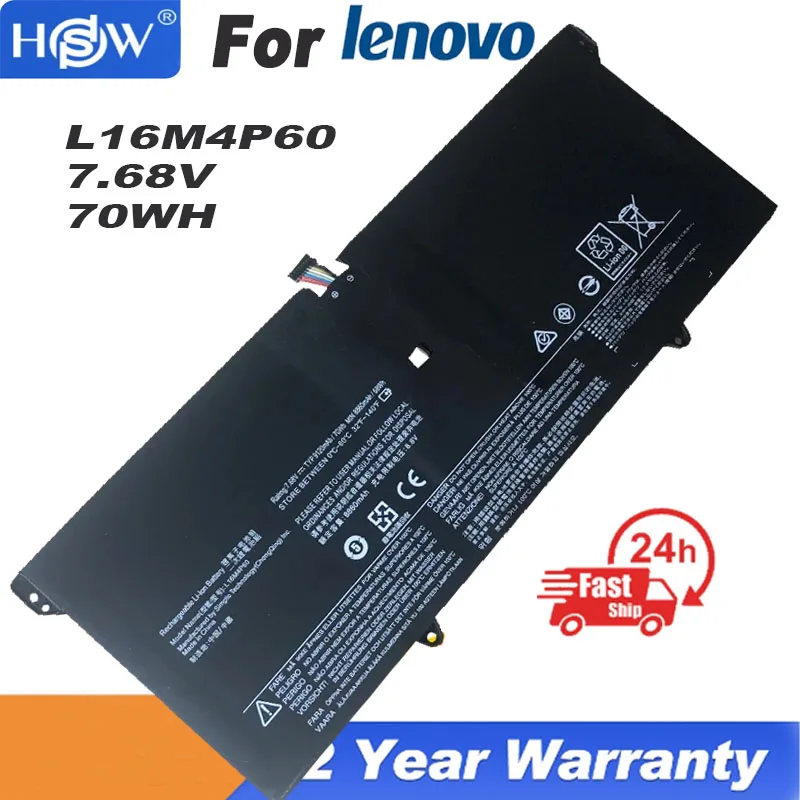 Laptop Battery for Lenovo YOGA 920,YOGA 6 Pro-13IKB,Yoga 920-13IKB 80Y7002XGE L16M4P60 L16C4P61 5B10N01565