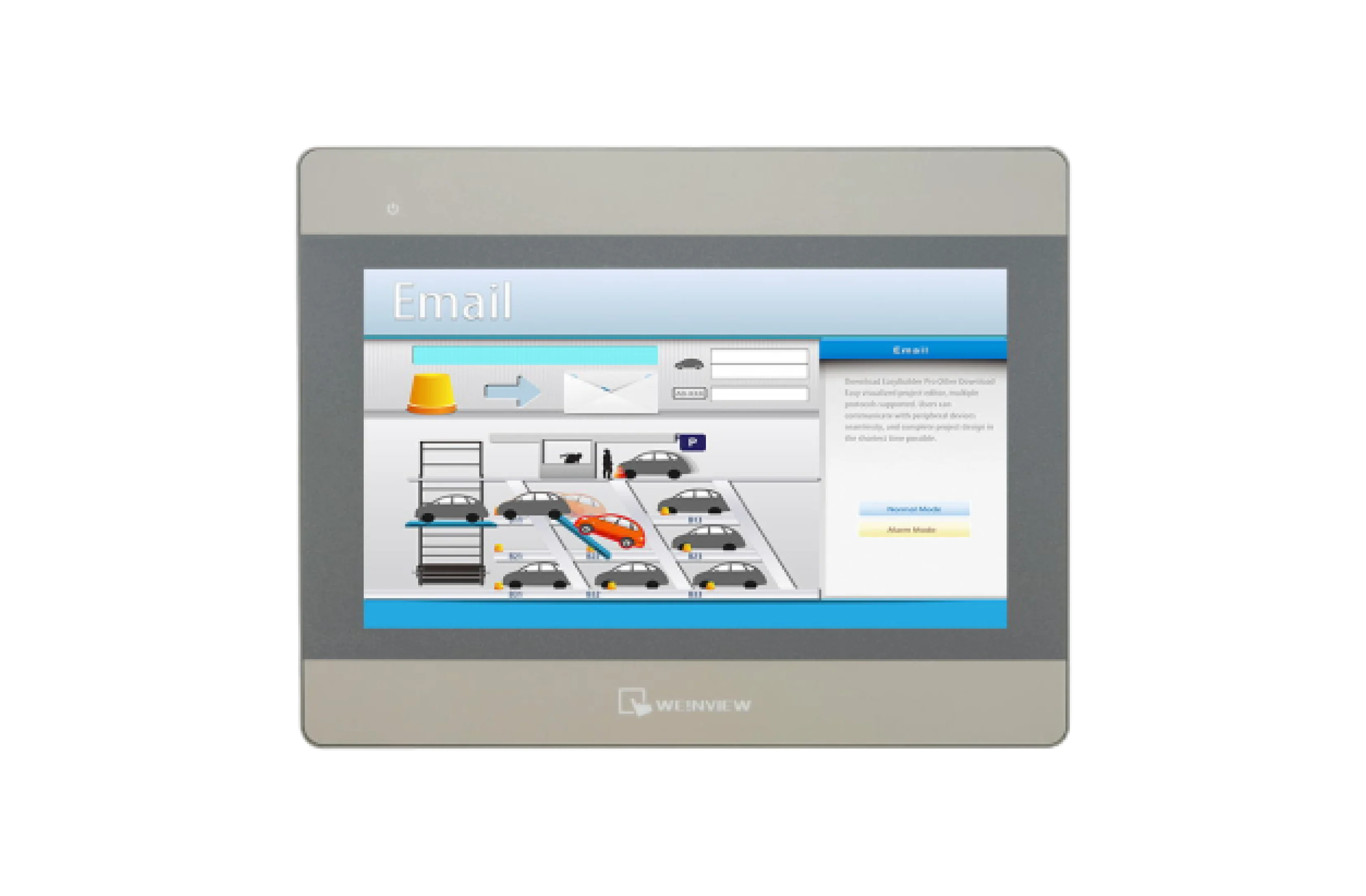 Layar Sentuh HMI Weintek TLF MT8106IE 10.1 Inci Weinview