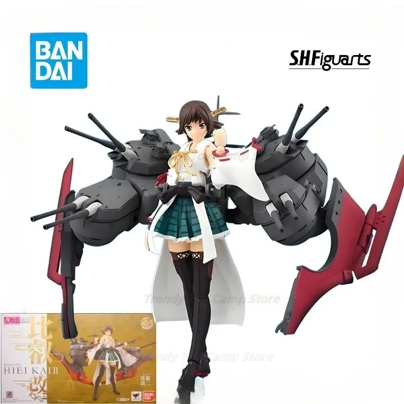 Oryginalna figurka anime Bandai ARMOR GIRLS PROJECT Ship Girl Bi Rui, model kolekcjonerski, ozdoby, prezenty dla chłopców
