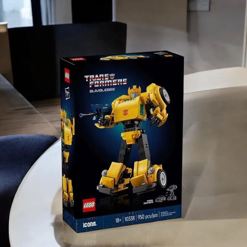 Lego ICONS Series 10338 Transformers Bumblebee Assembled Building Blocks Toy Children's Boy Birthday Gift