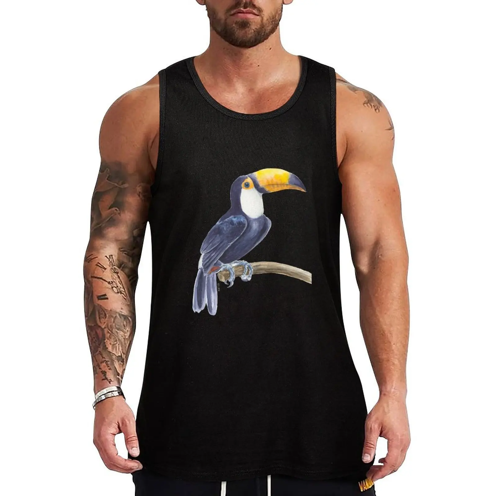 

Toucan, tropical bird Tank Top Men's t-shirt quick-drying t-shirt singlet for men