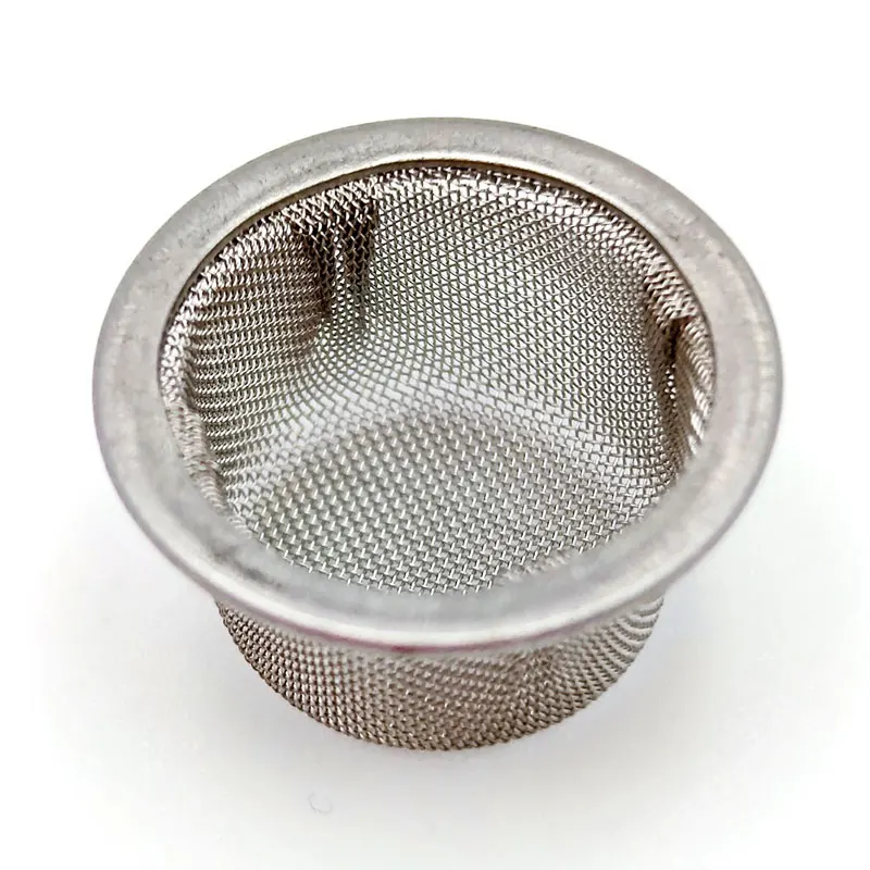 0.5/1 Inch Screen Filters Metal Bowl Tobacco Smoking Pipe Domed Rimmed Mesh Replaceable Accessories