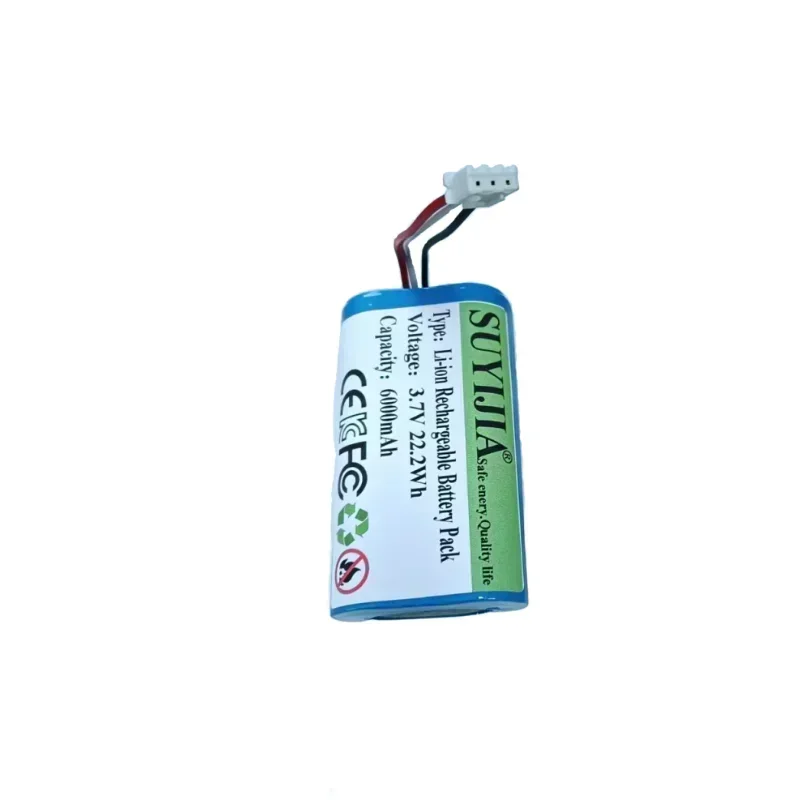 3.7V 6000mAh 1S2P 18650 Lithium Ion Rechargeable Battery 3.7V 6000mAh with PCB for Speakers Radios Headlights Toys Etc. 4.2V image 3