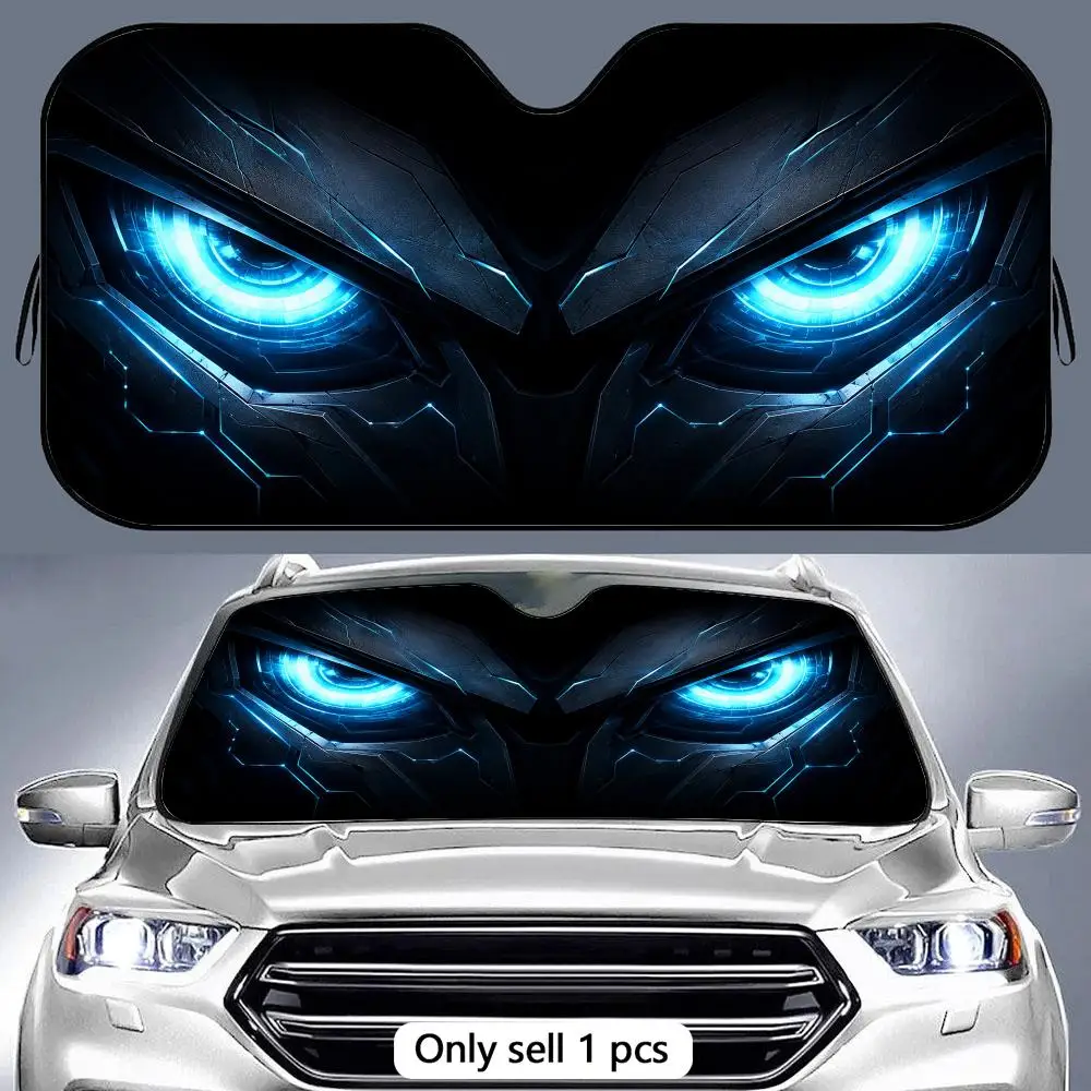 Cold Scan Sun Visor Portable Car Windshield Sun Shade UV Protection and Heat Insulation for Front Window