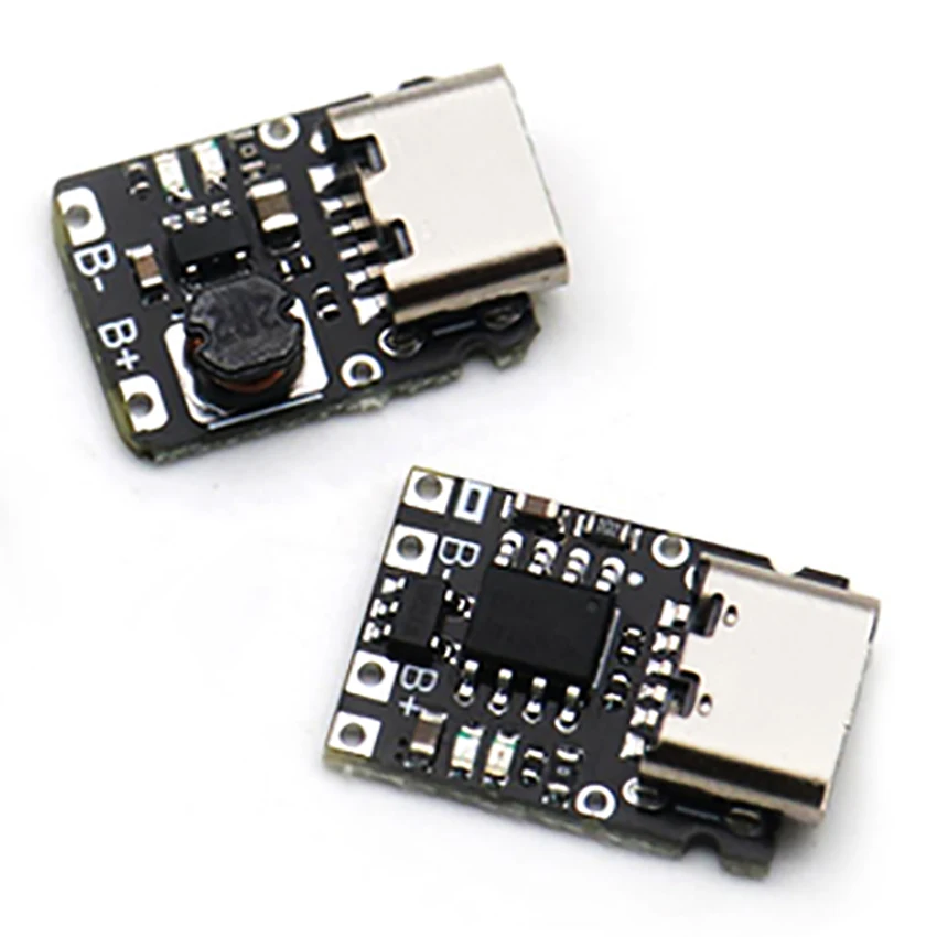 

5V Charging and Discharging Integrated Module 1A 4.35V Lithium Battery Charging Boost Power Board Protection Type-c