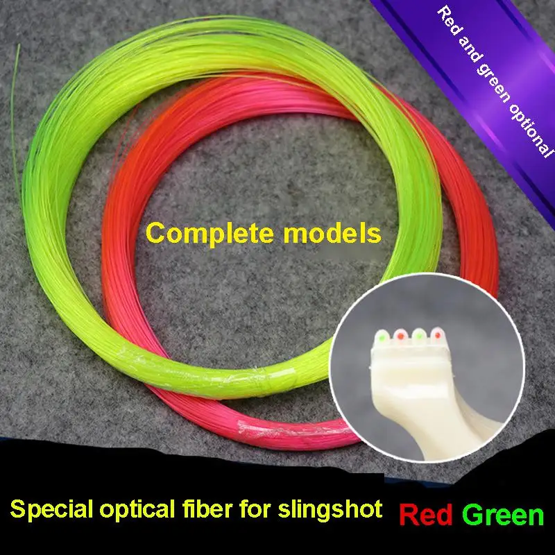 2M Fiber Optic Bow Sight Fiber 05mm 075mm 1mm Pin Replacement for Archery Compound Bow and Slingshot High Brightness Outdoor Use