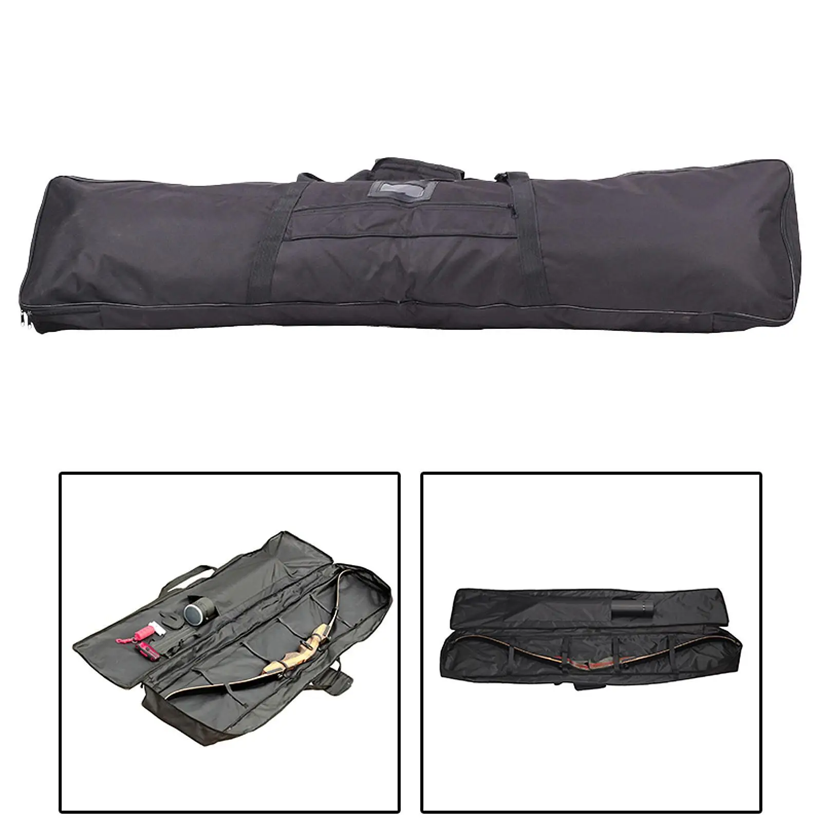 

Portable Archery Bow Bag Water Resistant Canvas Storage Case for Recurve Bow Accessories Outdoor Hunting Carriers