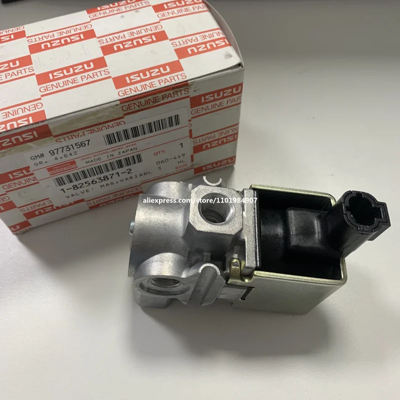 1825638712 1-82563871-2 1825638711 1-82563871-1 Japanese original exhaust brake solenoid valve is used for Isuzu CXZ CVR