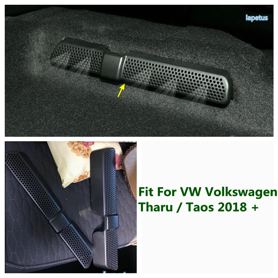 

Seat Bottom Air Duct AC Vent Anti-blocking Plastic Protector Cover Fit For VW Volkswagen Tharu / Taos 2018 - 2023 Accessories