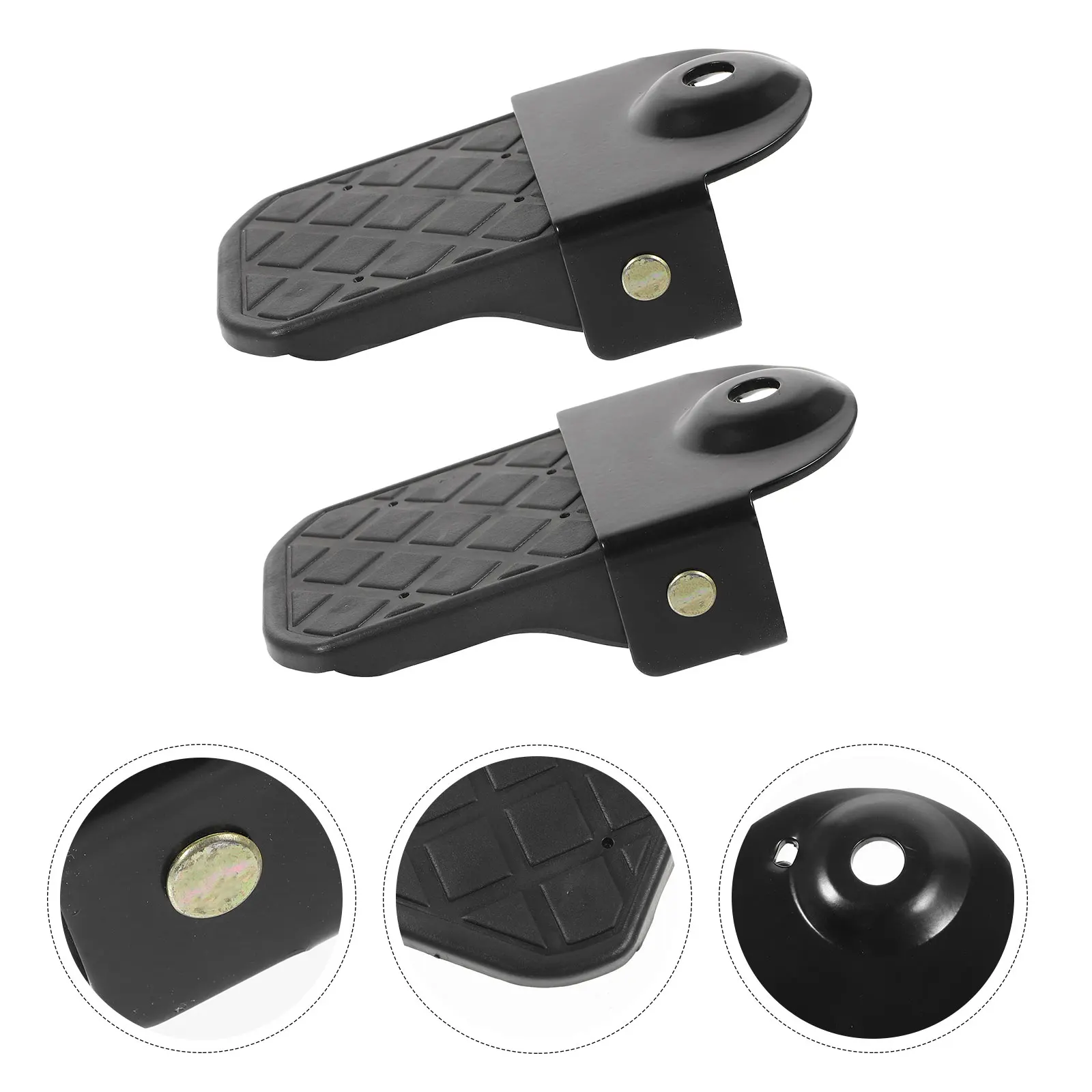 

1 Pair Folding Bike Pedals Replacement Heavy Duty Anti-Slip Electric Bicycle Pedals Sturdy Durable Outdoor Cycling