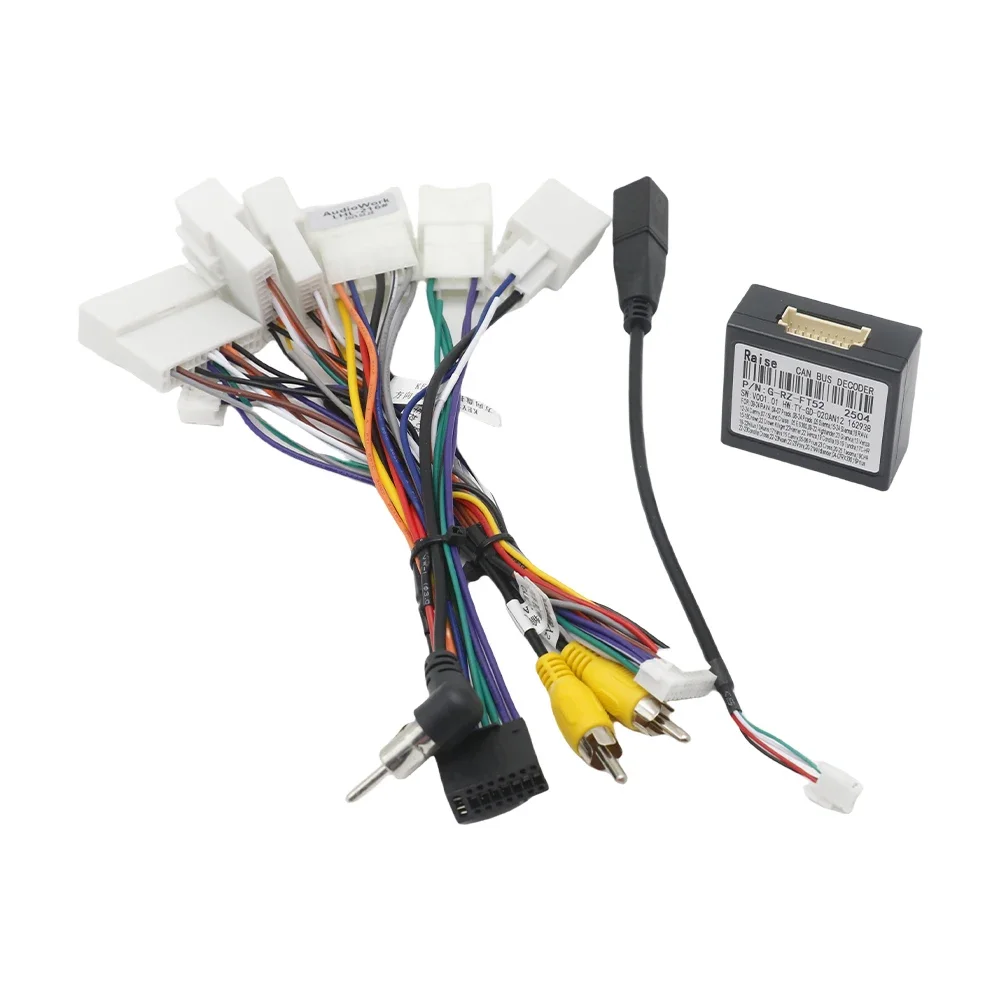 Canbus Box RZ-FT01/FT52 for Toyota Car Radio Wiring Harness