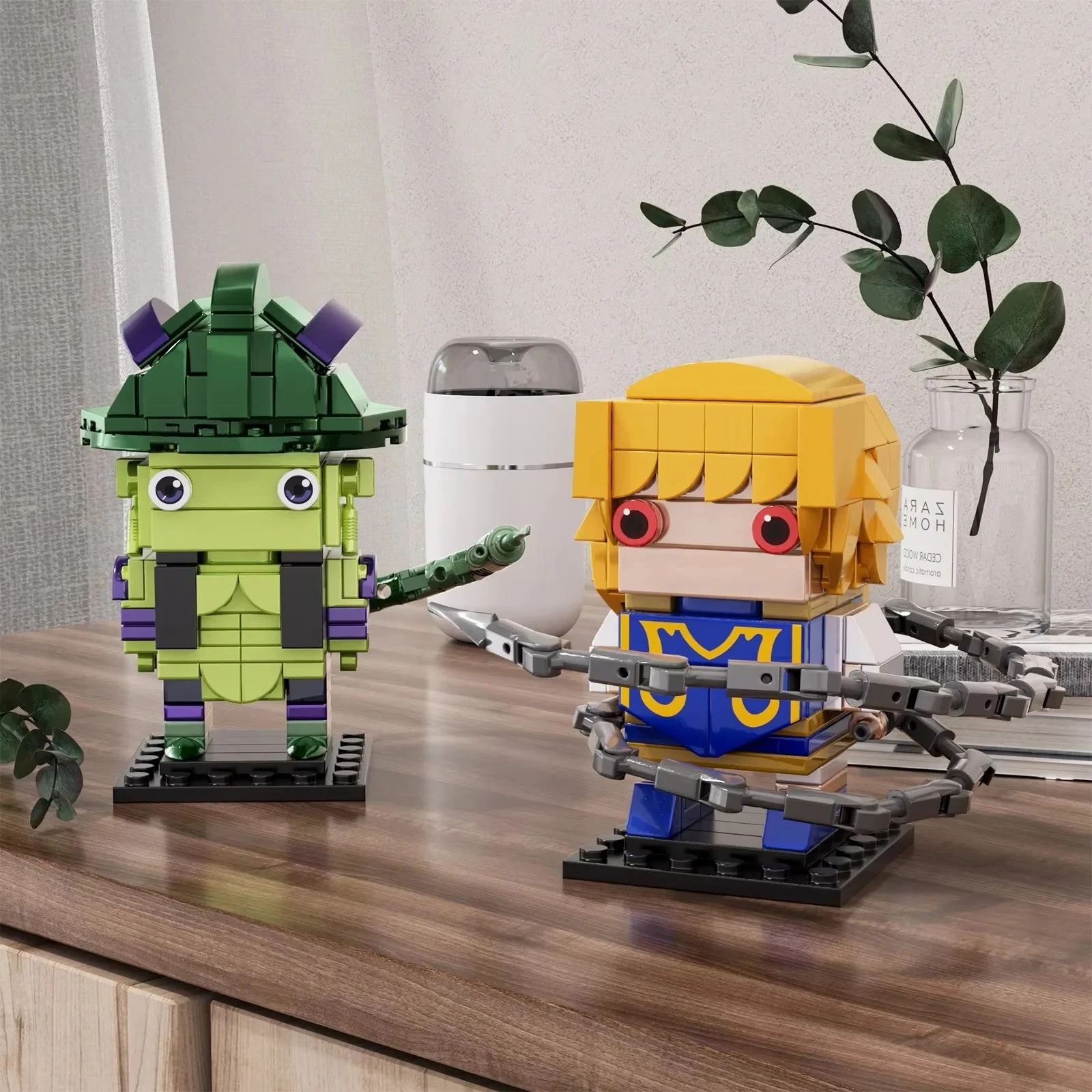 

Kurapikaes Anime Figures Building Block Toys Meruems Model Bricks Toys Christmas Gifts for Kids and Adults(334 PCS)