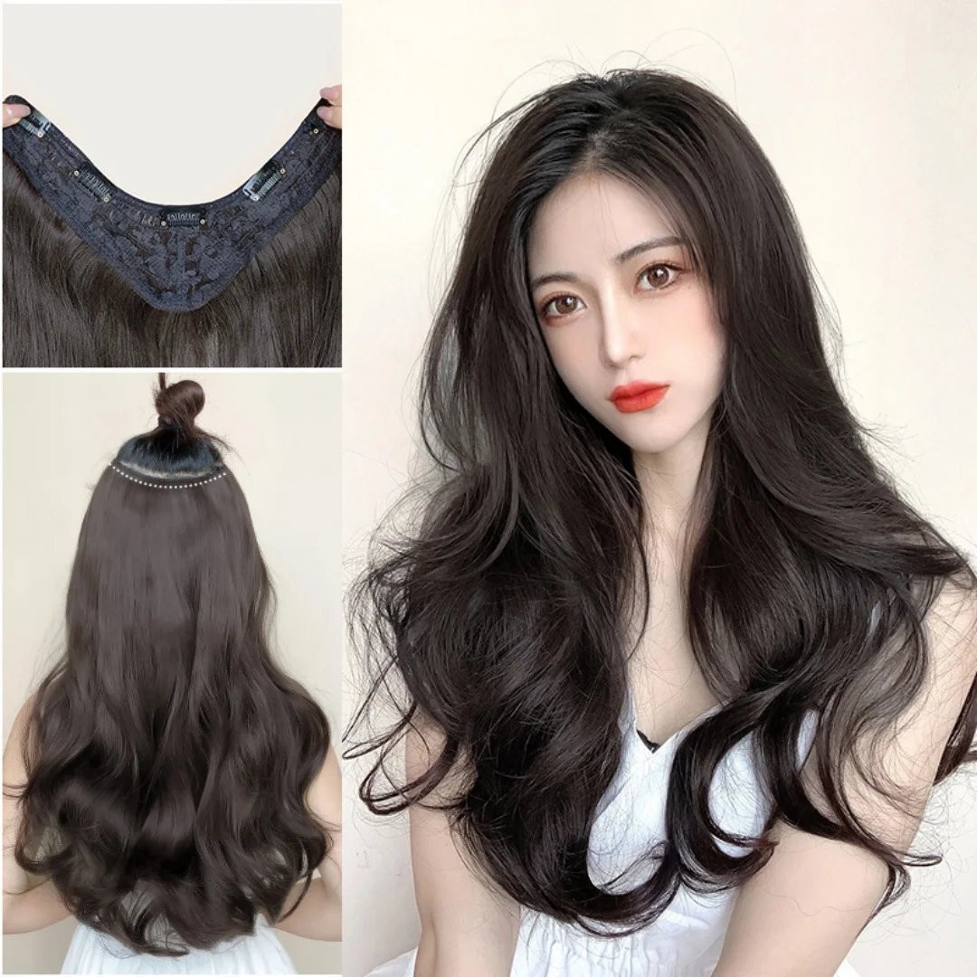 extensoes-de-cabelo-longas-para-mulheres-adicionando-volume-e-espessura-rabo-de-cavalo-alto-invisivel-extensoes-de-cabelo-em-formato-v-apliques-de-cabelo-realistas-adequadas-para-festas-passeios-viagens-e-fotografia-ideal-como-presente