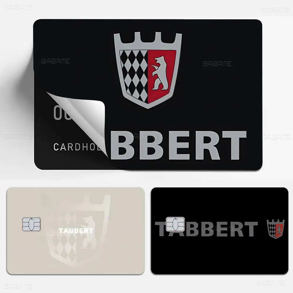 T-Tabbert brand Anime Cartoon Sticker Film Skin for Credit Card Debit Bank Bus Card