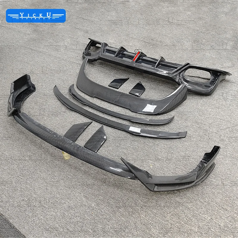 

Custom carbon fiber body kit: front lip, rear lip, spoiler, roof wing, 2019-2024 models, suitable forAu di Q3.