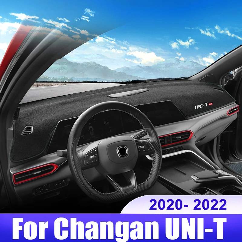 

For Changan UNI-T unit 2020 2021 2022 Car Dashboard Cover Dash Mat Sun Shade Avoid Light Non-slip Pad Interior Accessories