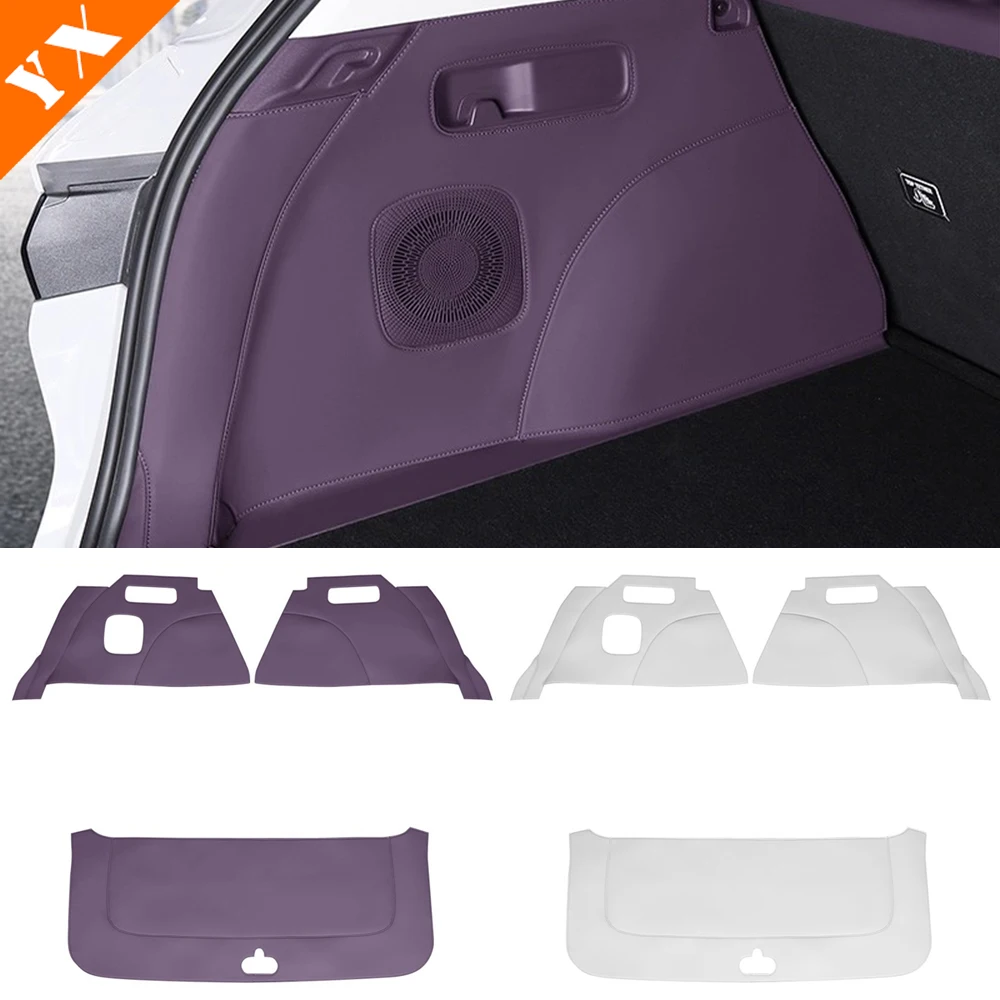 2025 2026 For Leapmotor B10 accessories Car Tailgate Anti Kick Pad,Car Trunk Left Right Anti-Collision Pad, Car Body Protection