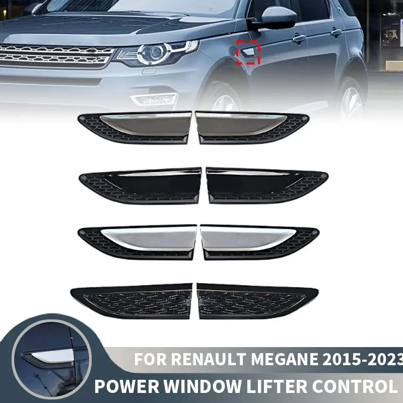 

For Land Rover Discovery Freelander Discovery Sport 2015-2019 Body Kit Leaves Board Side Air Outlet Trim Wing Flow Fender Grille
