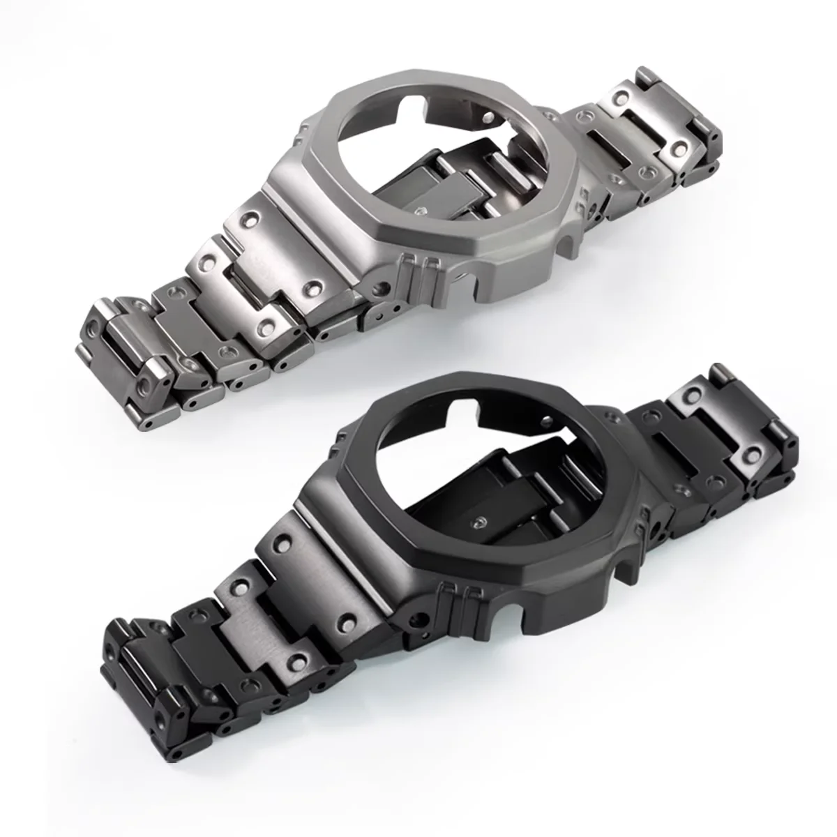 Titanium alloy case+strap For Casio G-shock GA2100 GA2110 DW5600