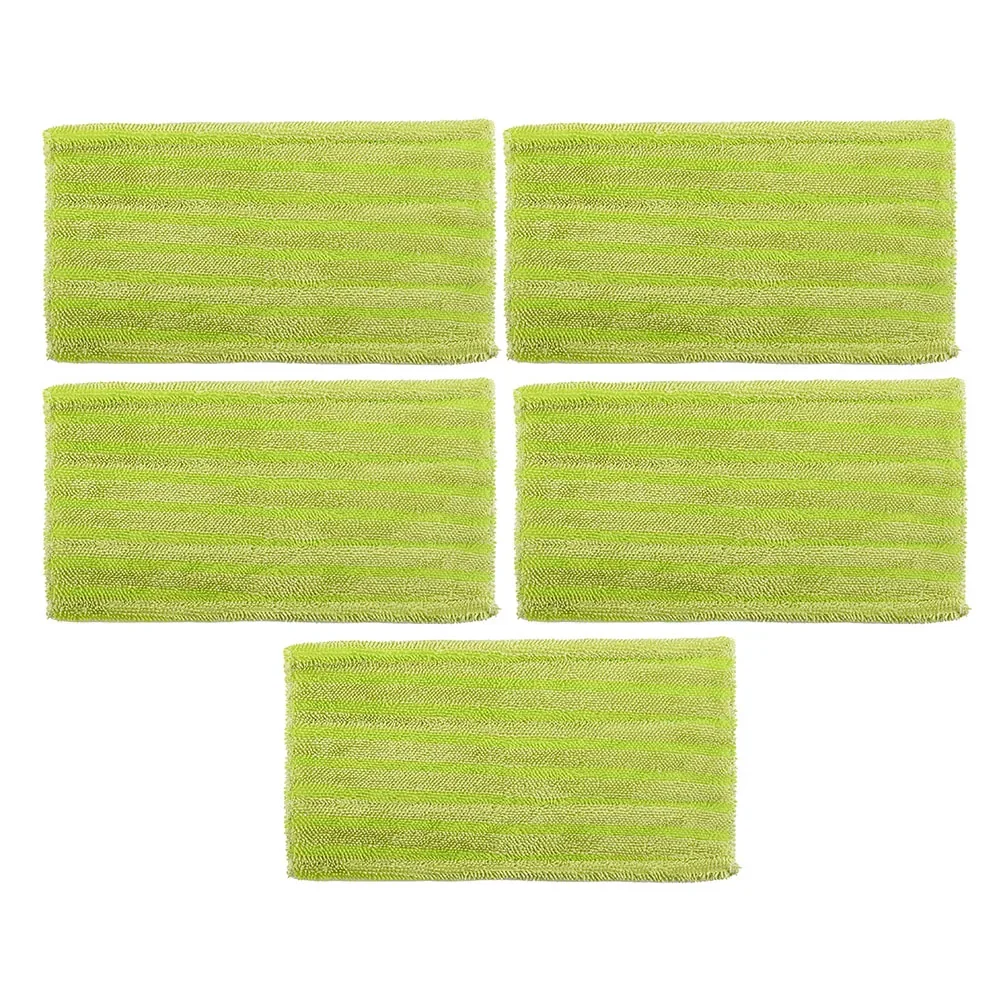 5 Pack Reusable Washable Mop Pads Microfiber Cloth For Only Fit For For Wet Jet Hardwood And Floor Spray Mop