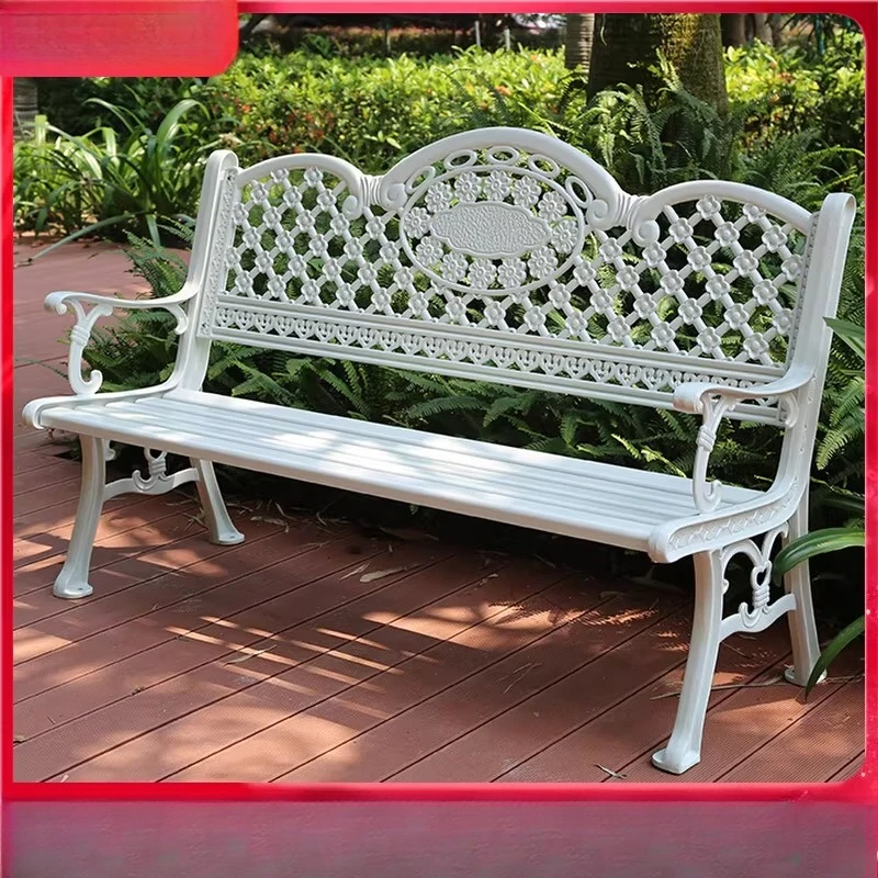 

Park chairs, outdoor cast aluminum benches,balconies, garden coffee tables, benches, squares, leisure aluminum alloy chairs