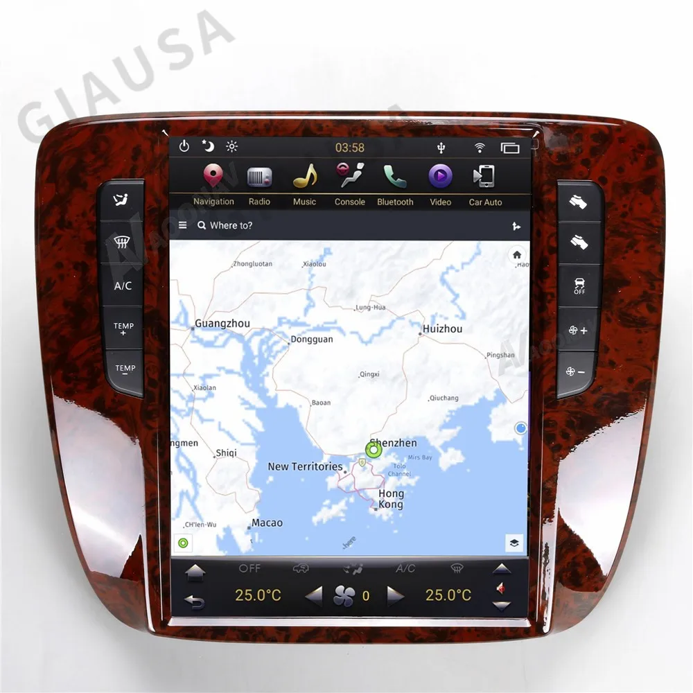 

Auto Car Radio For GMC Yukon Chevrolet Tahoe Chevrolet Silverado 2007-2012 Android Stereo Radio Tesla Screen Carplay Head Unit