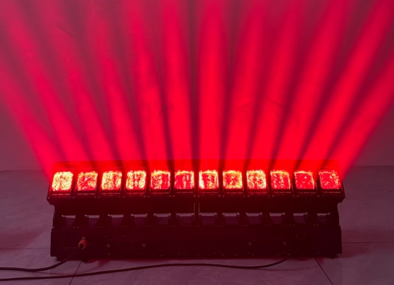 4 pieces IP65 LED Rotate Bar Zoom 12x60w 4 in1 rgbw zoom beam outdoor Led Bar Moving Head Light