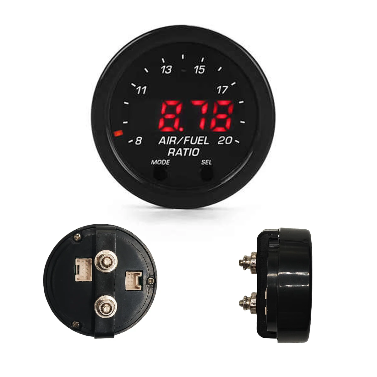 

SOON TODA Auto Parts Motorcycle Speedometer Fuel Gauge Car Sensor 30-0300 Level Fuel Gauge 52mm Led Green for Motorcycle