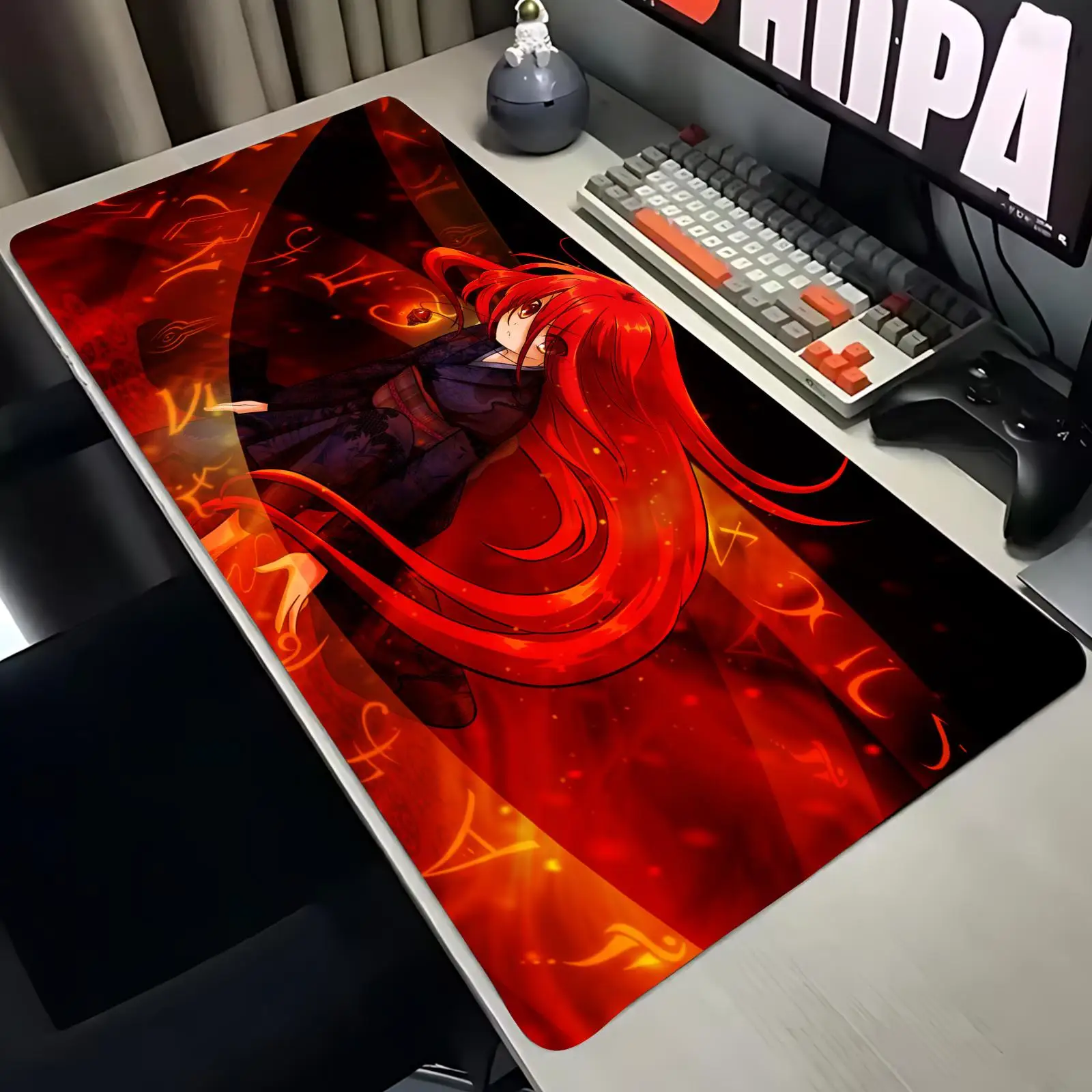 Shakugan No Shana Mouse Pad Large Extended Gaming Mouse Pad Non-Slip Base for Desk,Game And Office
