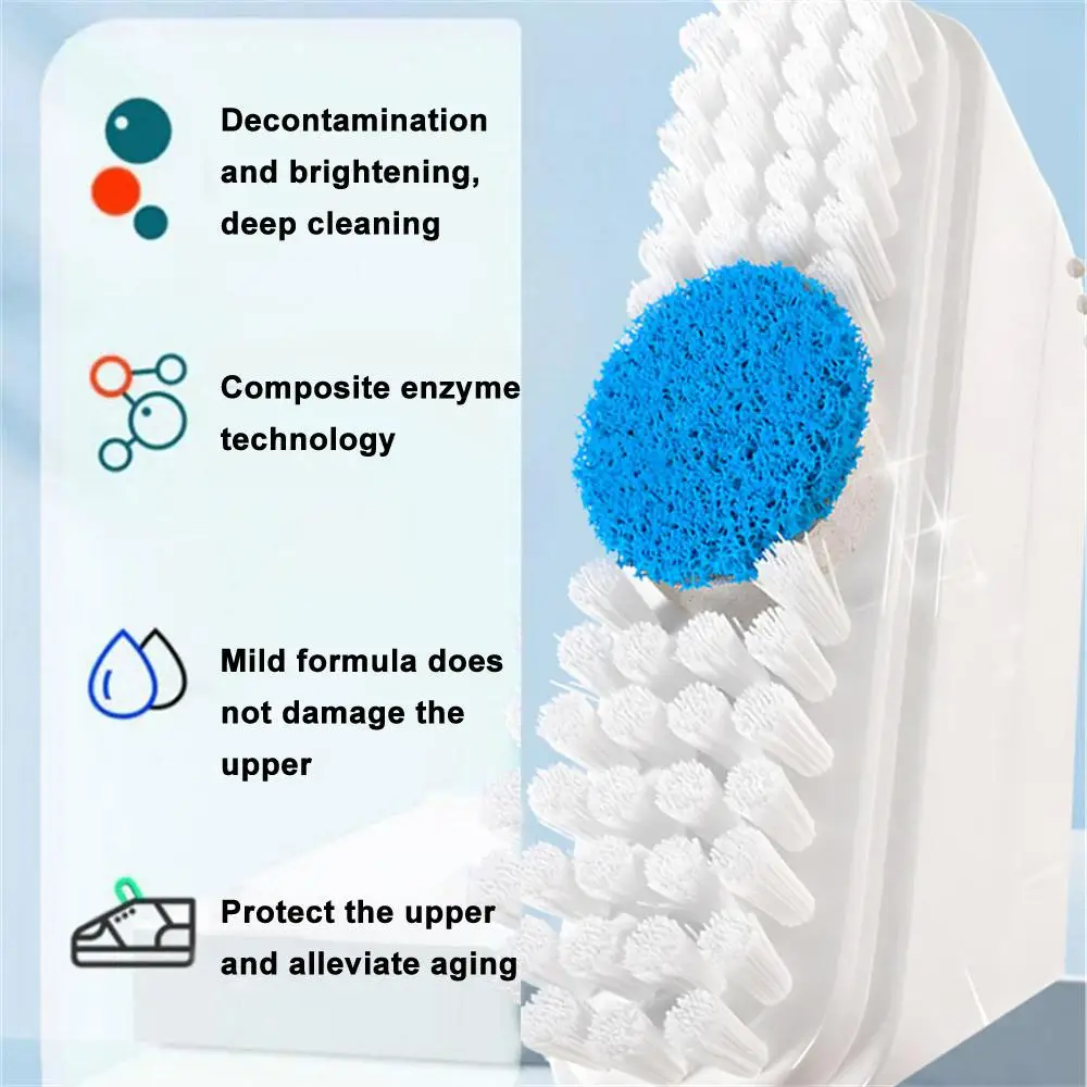 1/2/3PCS Shoe Cleaner White Shoes Cleaning Agent Foam Cleaner Decontamination Detergent Shoes Cleaning Agent Washing