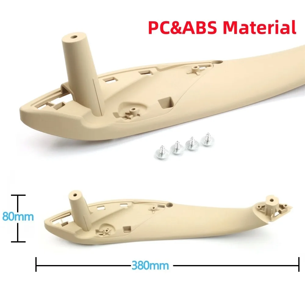 Cubierta embellecedora para manija de puerta interior de coche, BMW Serie 3 accesorio para 2013-2018, F30, 316d, 318d, 320d, F31, 320i, 325d,