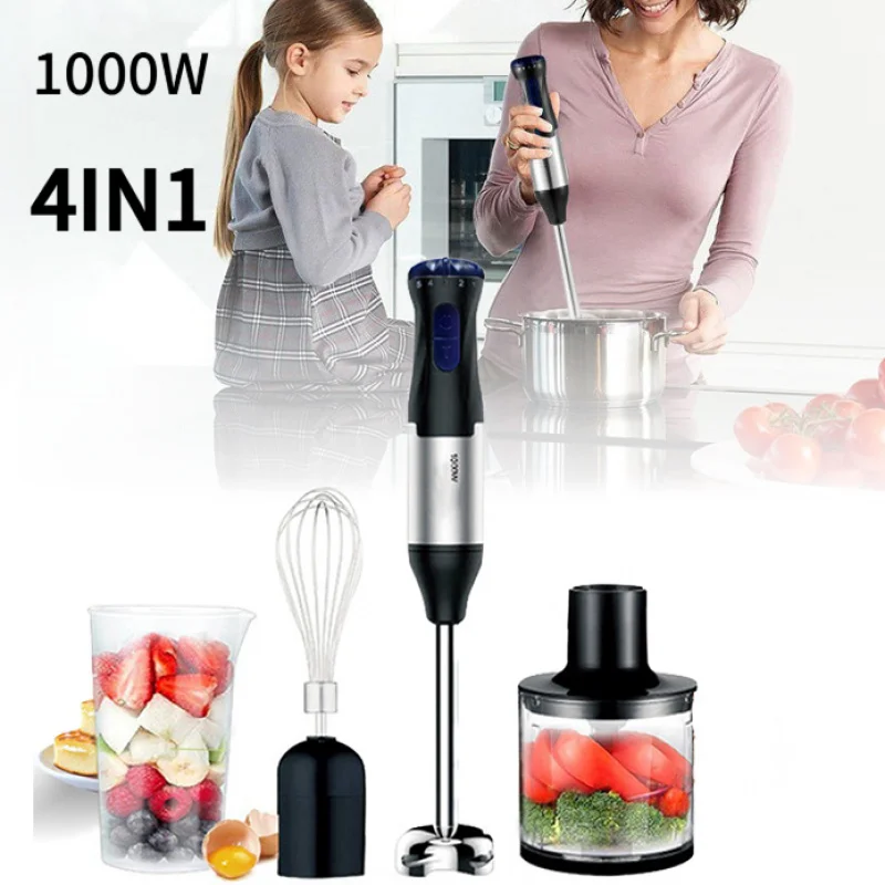 Home Use Cooking Utensil Set Handheld Egg Beater Baby Food Processor Chopper Meat Grinder Blender Combination