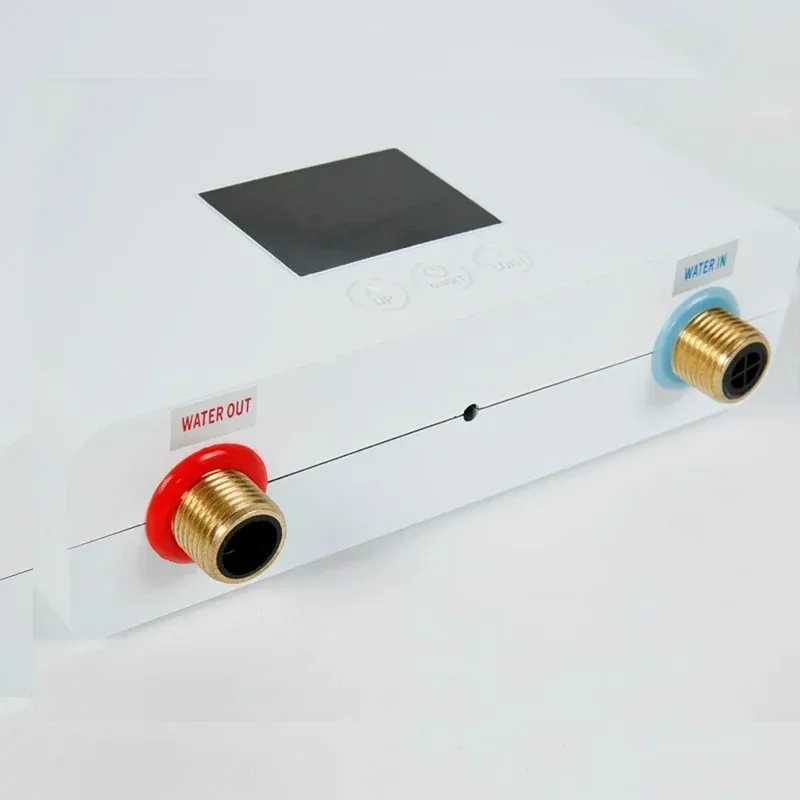 

Instant 3000W 220V Electric Tankless Water Heater Fast Heating for Bathroom Shower and Kitchen Sink Wall Mounted
