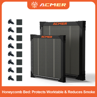 ACMER Working Table Universal Honeycomb Bed Desktop Protection Smoke Exhaust for Laser Engraver Machine 400*400mm 500*500mm